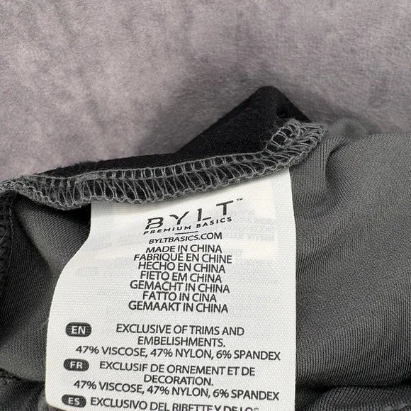 BYLT Everday Pants 2.0 Mens 32x30 Charcoal Gray Slim Fit - Picture 7 of 7